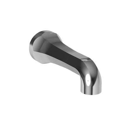 NEWPORT BRASS Wall Tub Spout-Hex in Satin Nickel (Pvd) 2-144/15S